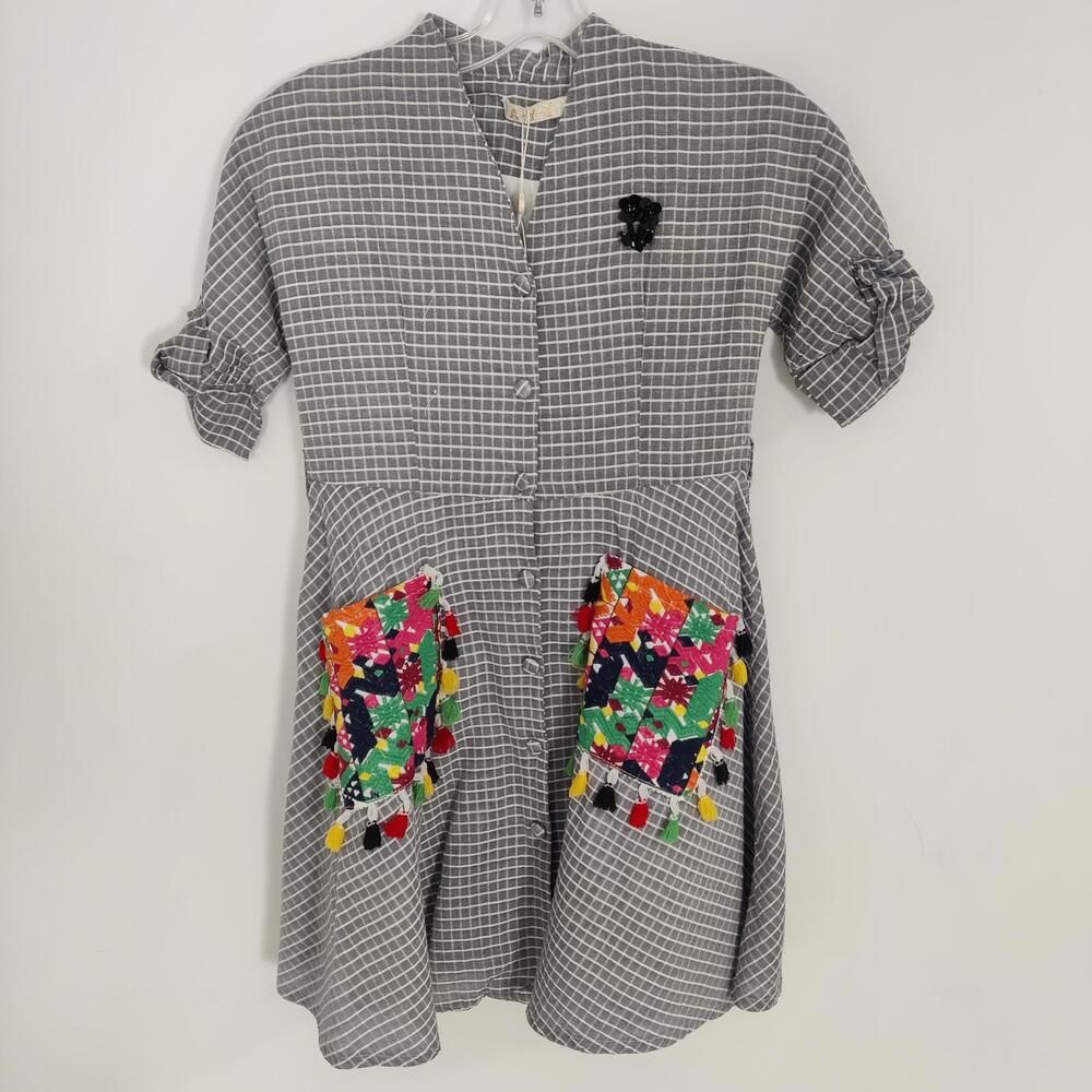 A.Y.S. Kid's Bohemian Dress Size 8 10 Years Old Boho Cottage